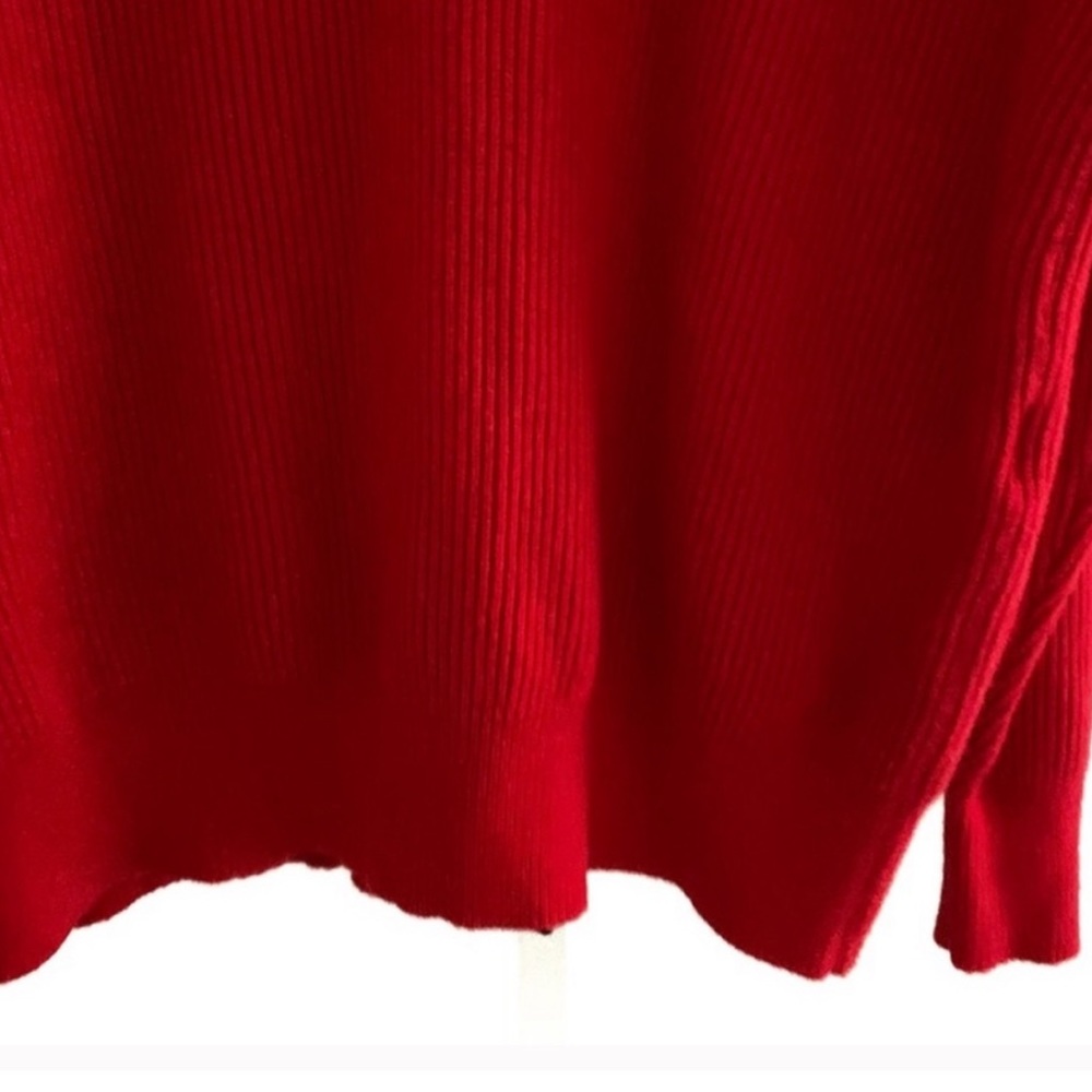 Lovers+Friends Red Ribbed Sweater - Picture 4 of 5